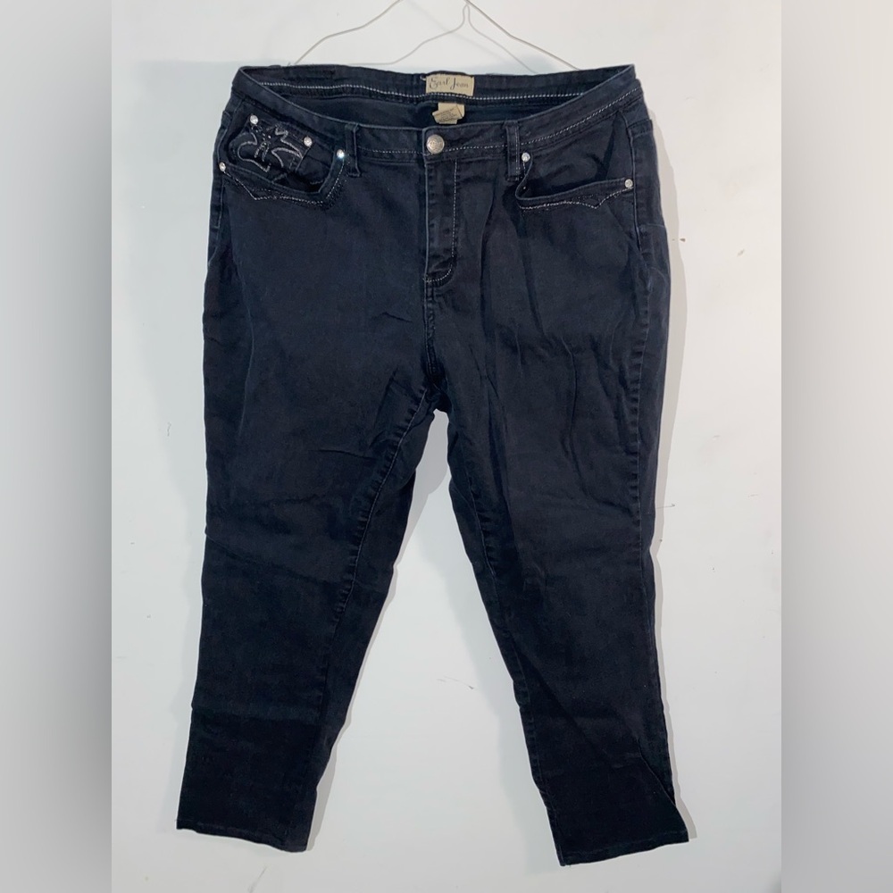 Women's Black Jeans - Picture 1 of 8